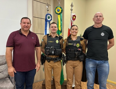 Dois novos policiais passam a integrar o Destacamento da PM de Mercedes